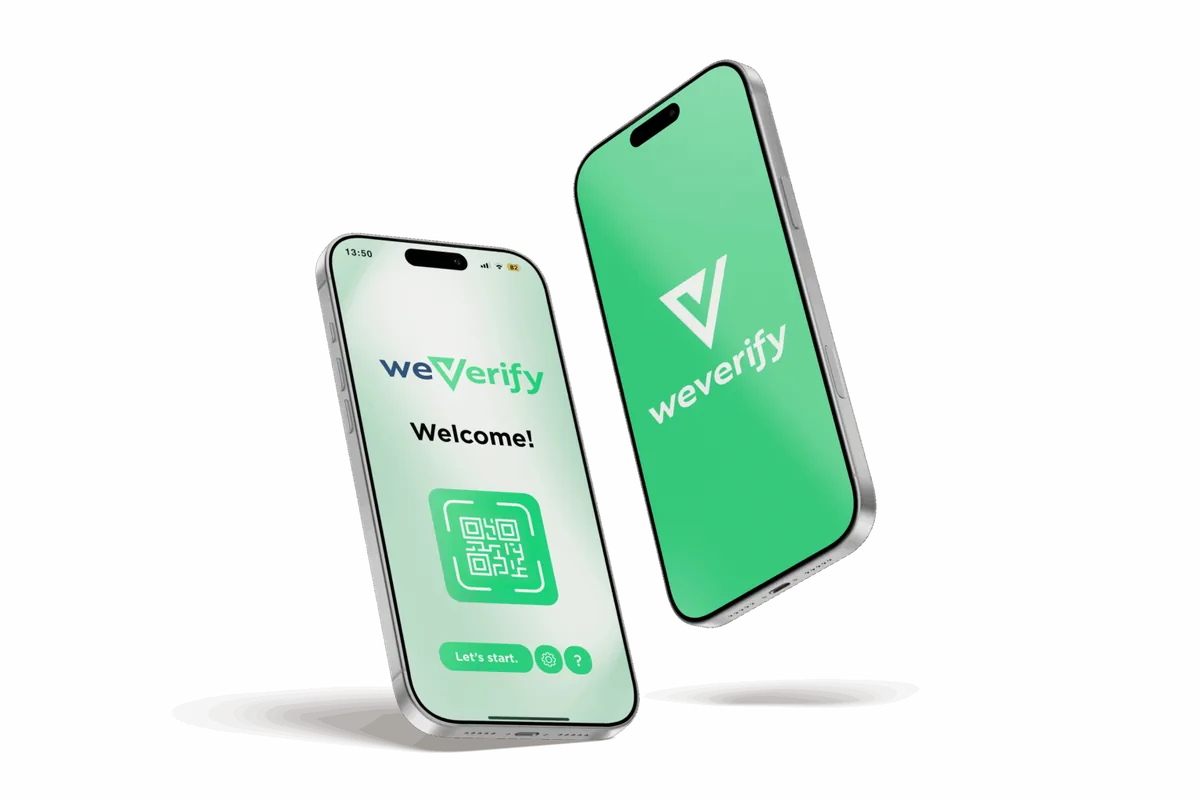 WeVerify app on iPhone